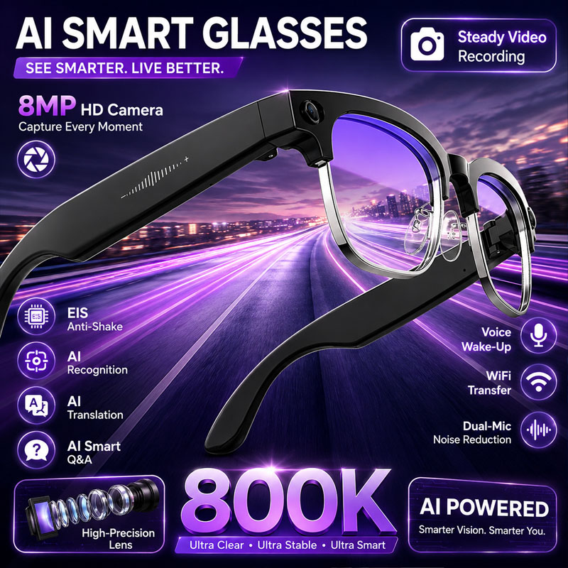 Occhiali Intelligenti W630 con - Audio Music Image recensione e prezzo